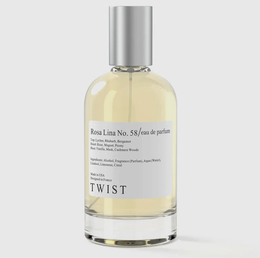 Rosa Lina No. 58 Perfume by Twist - Inspired By Perfume De Marly Delina (3.4 oz)