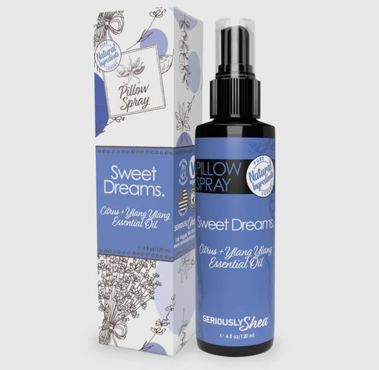 Sweet Dreams Pillow Spray (Citrus & Ylang Ylang Essential Oils) by Seriously Shea