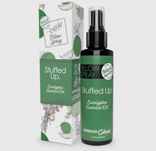 Stuffed Up Pillow Spray (Eucalyptus Essential Oil) by Seriously Shea