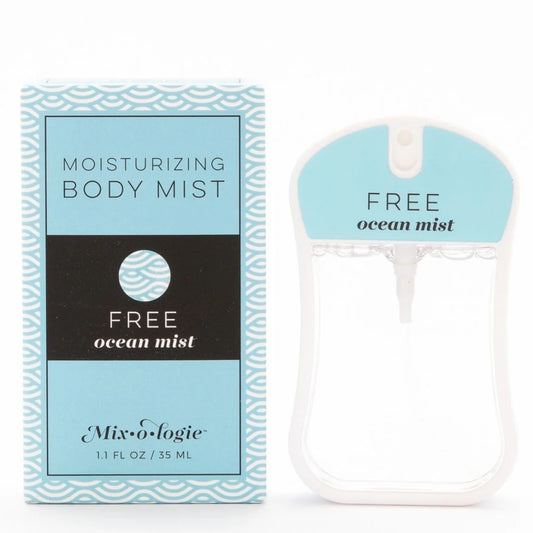 Moisturizing Body Mist- Free (Ocean Mist) By Mixologie