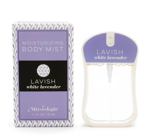 Moisturizing Body Mist- Lavish (White Lavender) By Mixologie