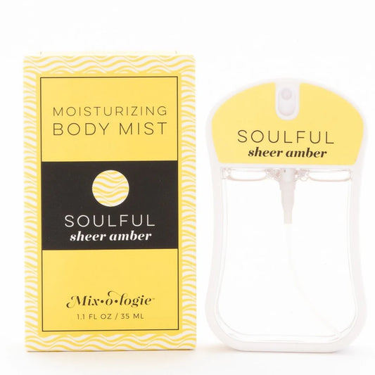 Moisturizing Body Mist- Soulful (Sheer Amber) By Mixologie