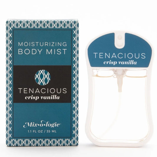 Moisturizing Body Mist- Tenacious (Crisp Vanilla) By Mixologie