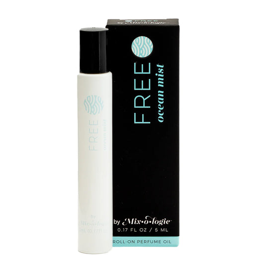 Perfume Oil Rollerball- Free (Ocean Mist) By Mixologie